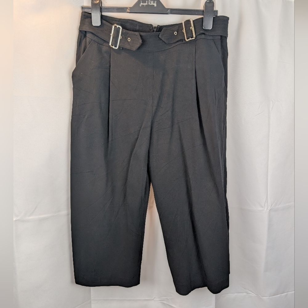A.L.C. Black Pleated Dress Pants Size 10 In VGUC
